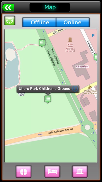 Nairobi Offline Map Travel Guide