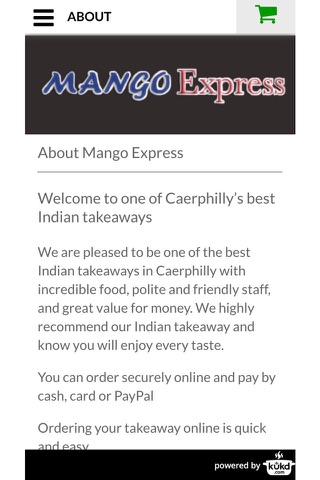 Mango Express Indian Takeaway screenshot 4
