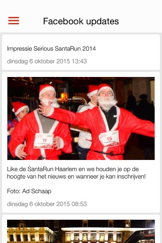 Santa Run Haarlem screenshot 3