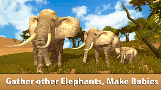 Big Elephant Simulator: Wild African Animal 3D(圖2)-速報App