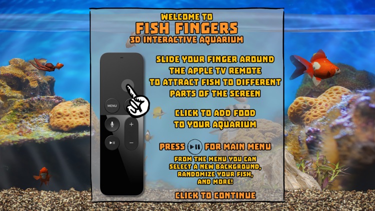 Fish Fingers! 3D Interactive Aquarium