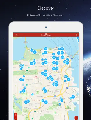 Captura de Pantalla 1 Poke Go Maps for Pokemon Go iphone
