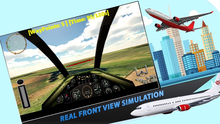 Jumbo Jet Passenger Plane - Jetliner 3D Simulator screenshot-3