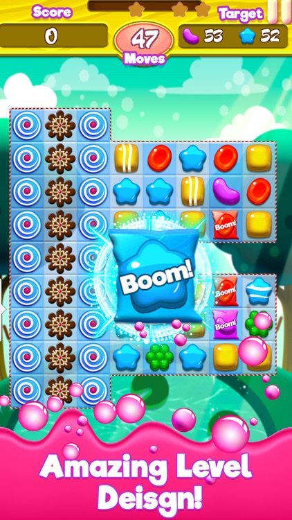 Candy Gummy Bears - The Kingdom of Match 3 Games screenshot-4