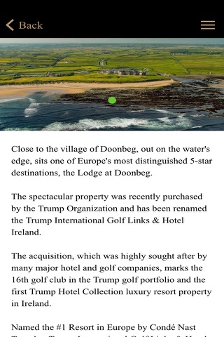 Trump International Doonbeg screenshot 2