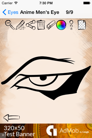 Learning To Draw Eyes screenshot 4