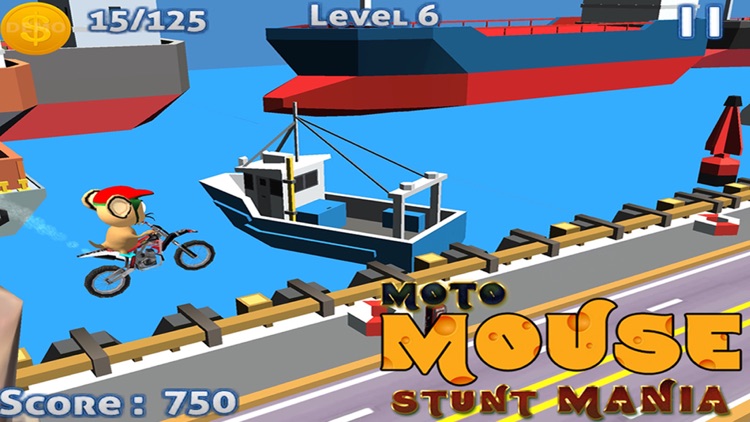 MOTO MOUSE STUNT MANIA - ( 3D DIRT BIKE RACING GAME )