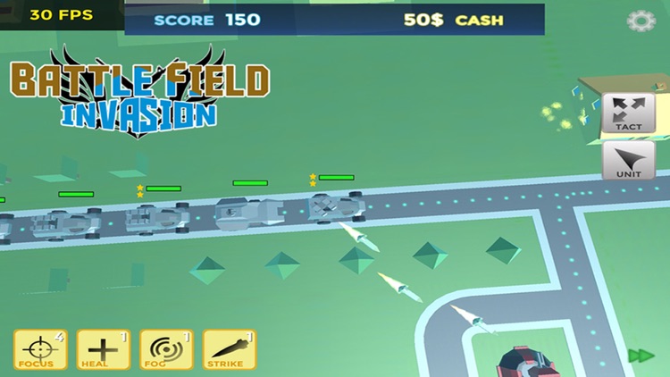 BATTLE FIELD INVASION - FREE 3D WAR STRATEGY GAME screenshot-4