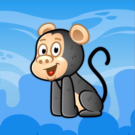 Cartoon Chimp Bubble Popper - PRO - multi-level forest adventure
