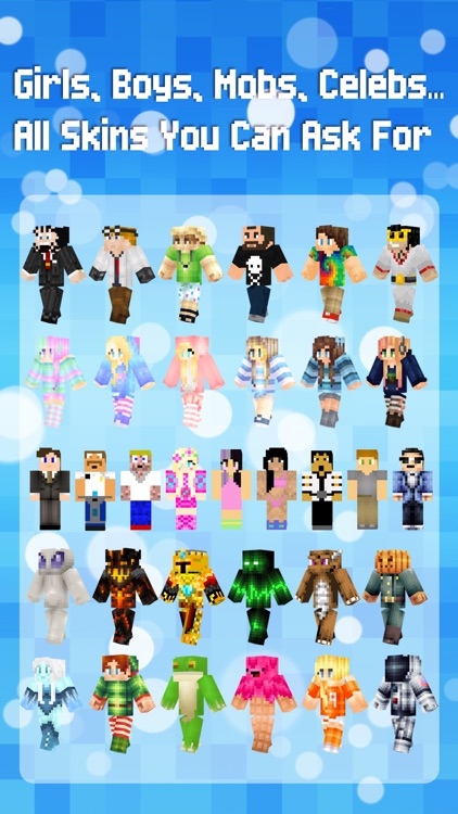 Super Hero Skins for PE - Best Skin Simulator and Exporter for Minecraft  Pocket Edition Lite by Bo Kim