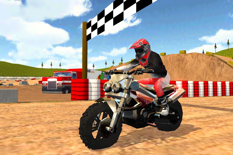 Dirt Bike Motocross Rally Free screenshot 4