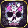Sugar Skull Tattoo Stickers – Make 2016 Photo.Montages With Day Of The Dead Fake Tattoos