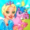 The perfect puzzle and coloring book for little princesses with exclusive high-quality graphics and illustrations