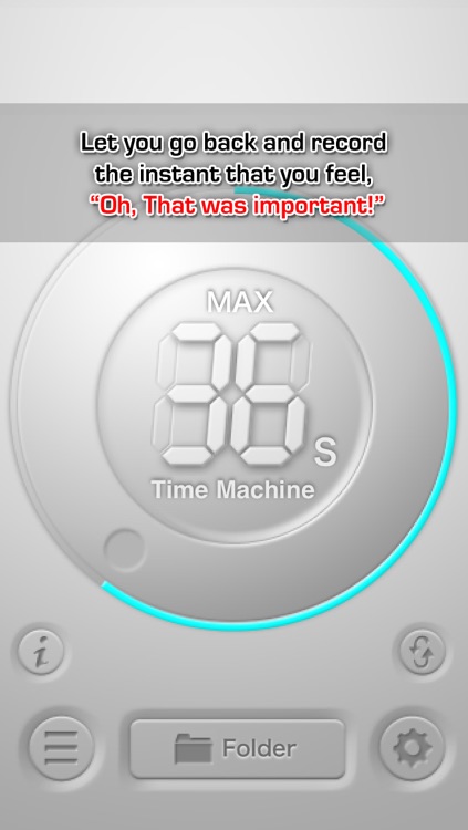 Time Machine Voice Memo