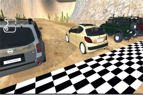 Four Wheels Racing Grid Tournament screenshot 4