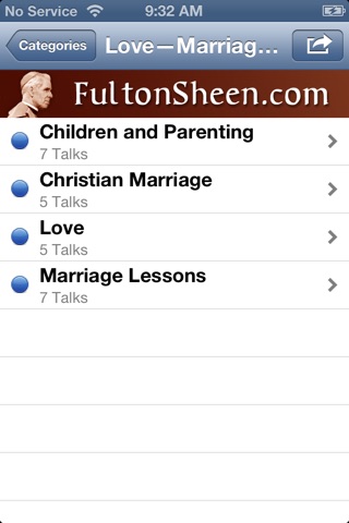 Fulton Sheen Audio Library screenshot 2