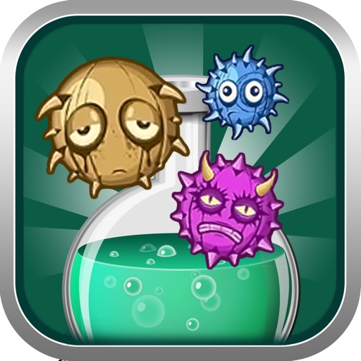 Virus Pop Smash Free - a cute popular matching puzzle game Icon