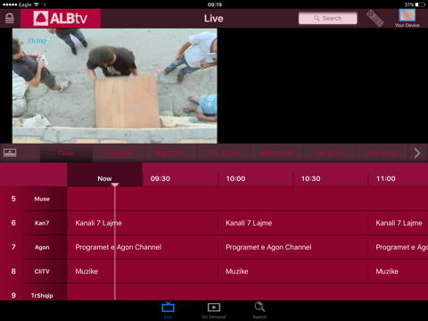 ALBtv for iPad screenshot 3