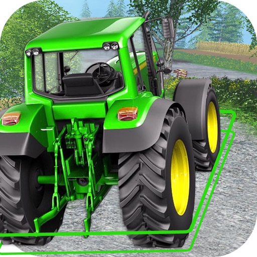 Tractor Parking 3D Icon