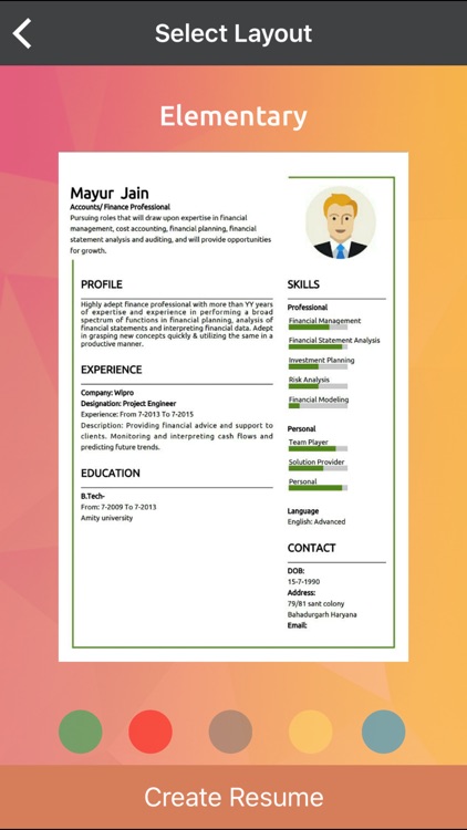 Rocket Resume Builder screenshot-3