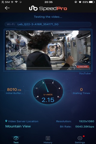 SpeedPro–Fixed Network Experience Evaluation Test screenshot 2