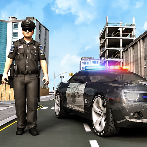 SWAT Police car vs Grand Rokeman Crime Simulator Icon