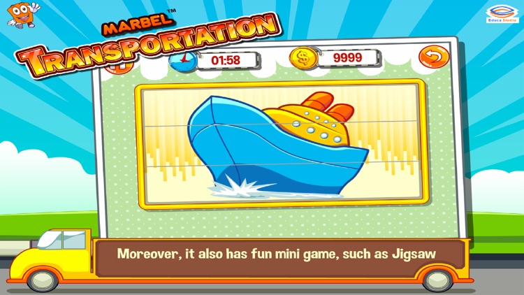 Marbel Transportation Free Edu Games