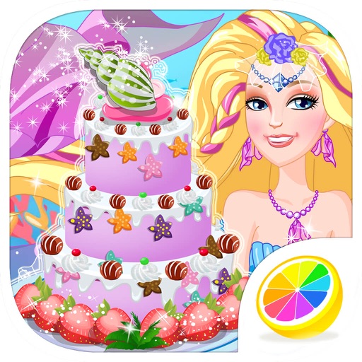 Mermaid Cake - Sweet Maker For Princess, Kids Funny Free Games Icon