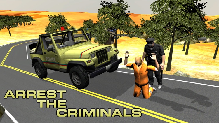 Offroad 4x4 Police Jeep – Chase & arrest robbers in this cop vehicle driving game