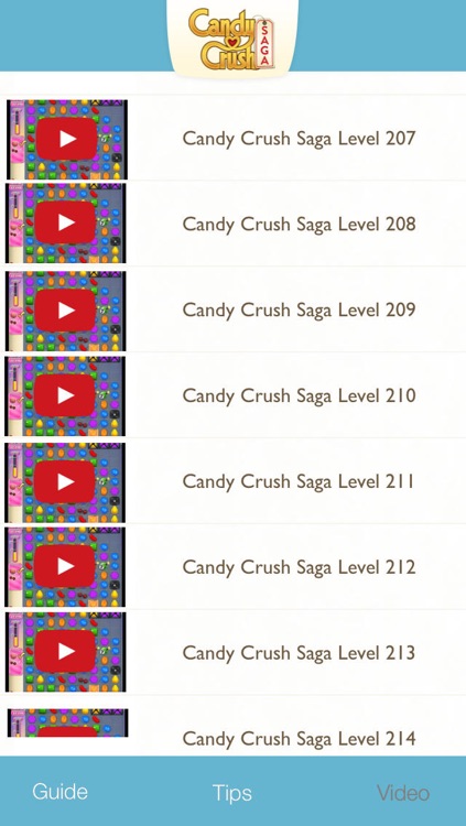 Tips, Video Guide for Candy Crush Saga Game - Full walkthrough strategy