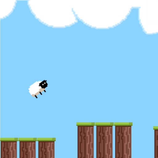 Sheep Jump - Swipe to Jump iOS App