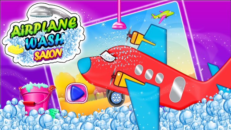 Airplane Wash Salon – Cleanup, design & decorate aeroplane in this washing game