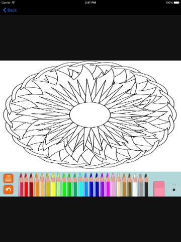 Coloring Book For Adults HD screenshot 2