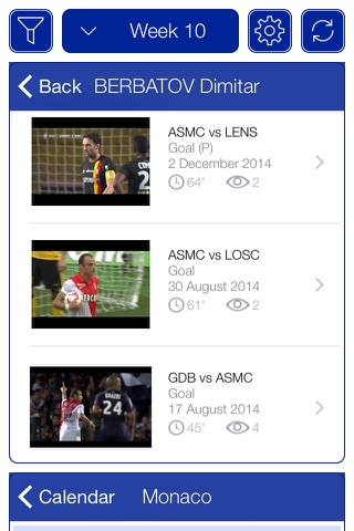 French Football League 1 2011-2012 - Mobile Match Centre screenshot 3