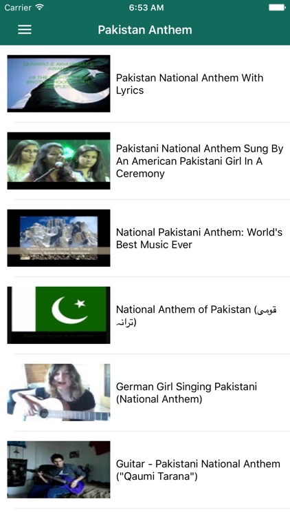 Pakistani Milli Naghmay