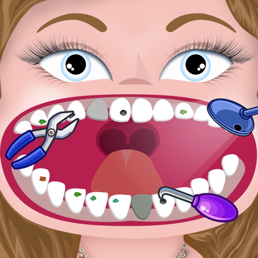 Little Princess Dentist Salon - crazy kids teeth doctor icon