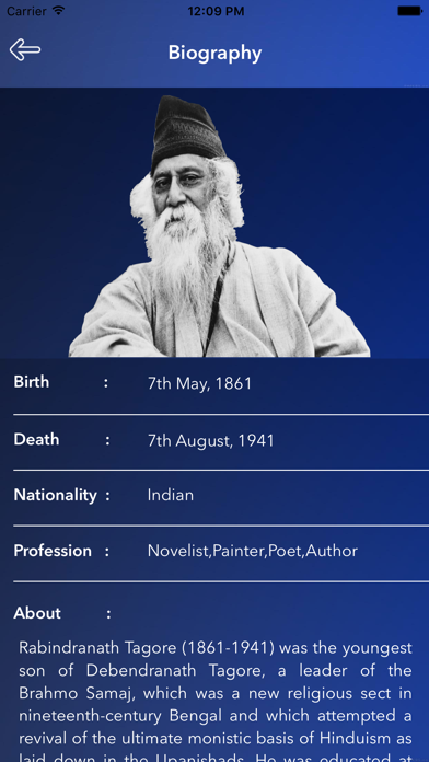 How to cancel & delete Rabindranath Tagor Quotes from iphone & ipad 2