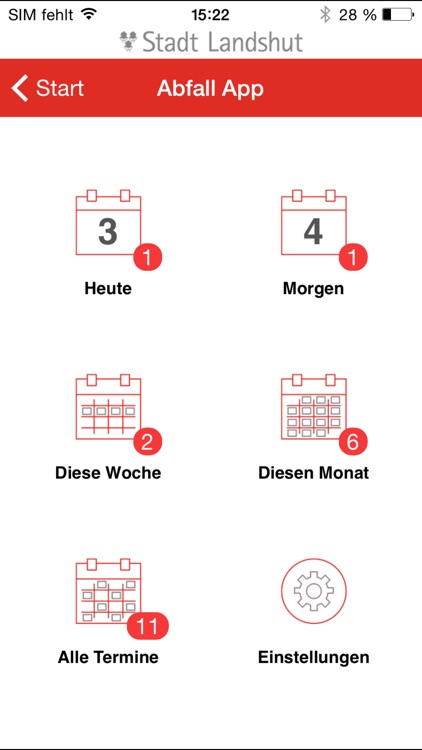 Abfall App Landshut