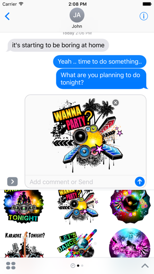 Let's Party Stickers for iMessages(圖1)-速報App