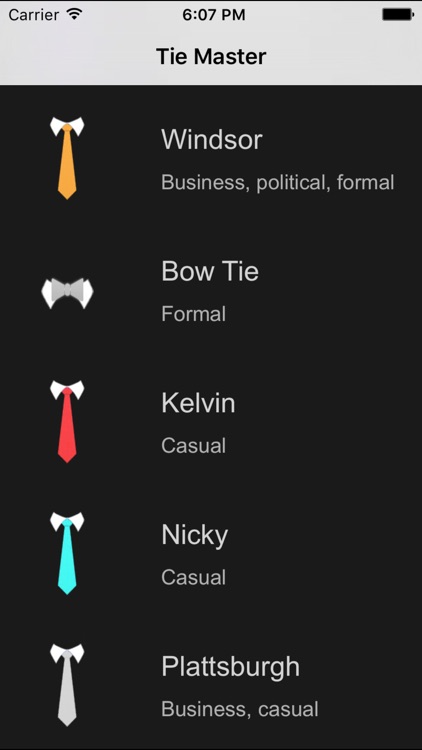 Tie Master - How to Tie a Tie: POV Video Tutorials