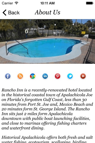 Rancho Inn Apalachicola, Florida screenshot 2