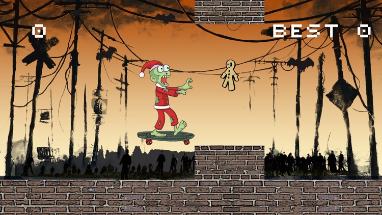 Jumpy Zombie Santa