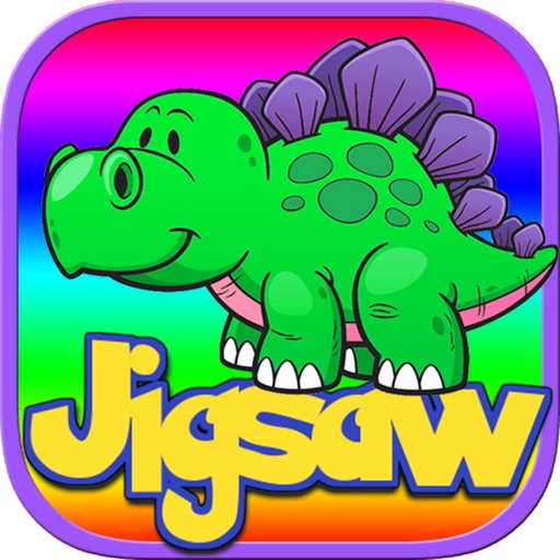 Dinosaur Puzzles Games Free - Dino Jigsaw Puzzle Learning Games for Kids Toddler and Preschool