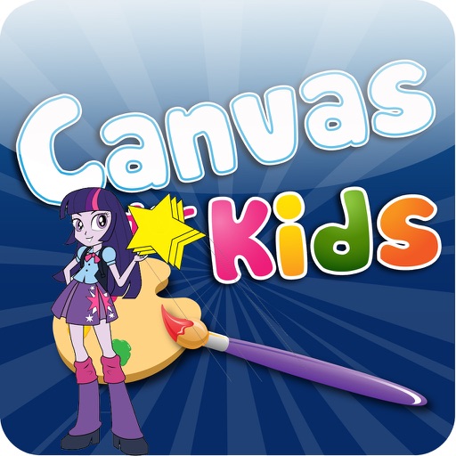 Free Coloring Book Games for Kids - Equestria Girls Edition iOS App