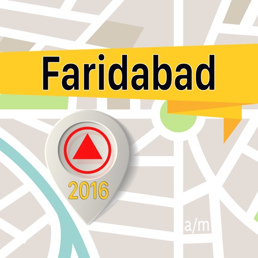 Faridabad Offline Map Navigator and Guide icon