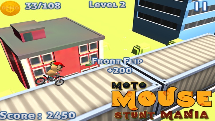 MOTO MOUSE STUNT MANIA - ( 3D DIRT BIKE RACING GAME ) screenshot-0