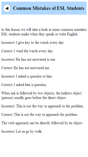 Common Mistakes in English(圖2)-速報App