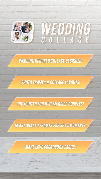 Wedding Photo Frames – Collage Maker with Pic.ture Layouts for Love Scrapbook