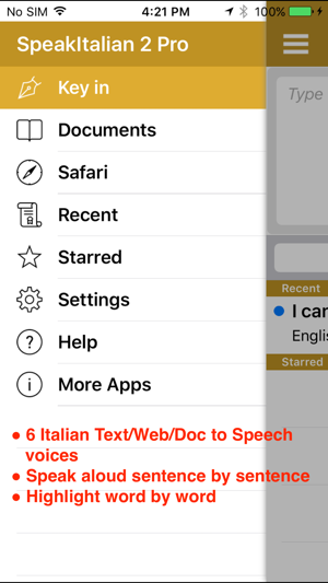 SpeakItalian 2 Pro (6 Italian Text-to-Speech)(圖1)-速報App