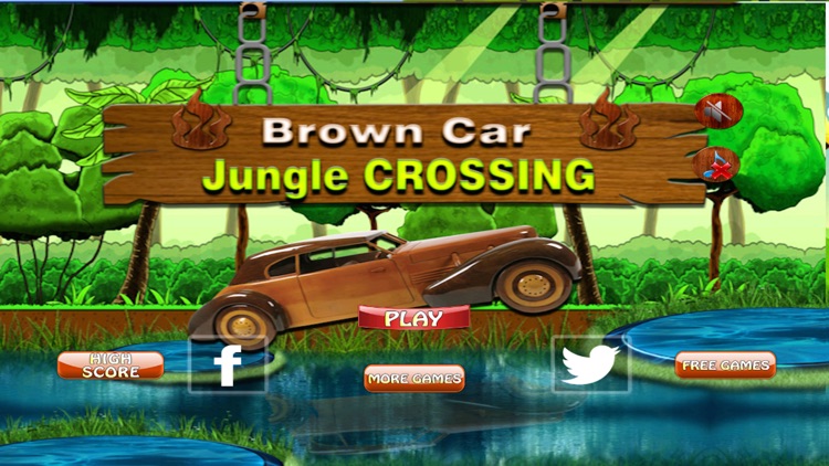 Brown Car Jungle Crossing
